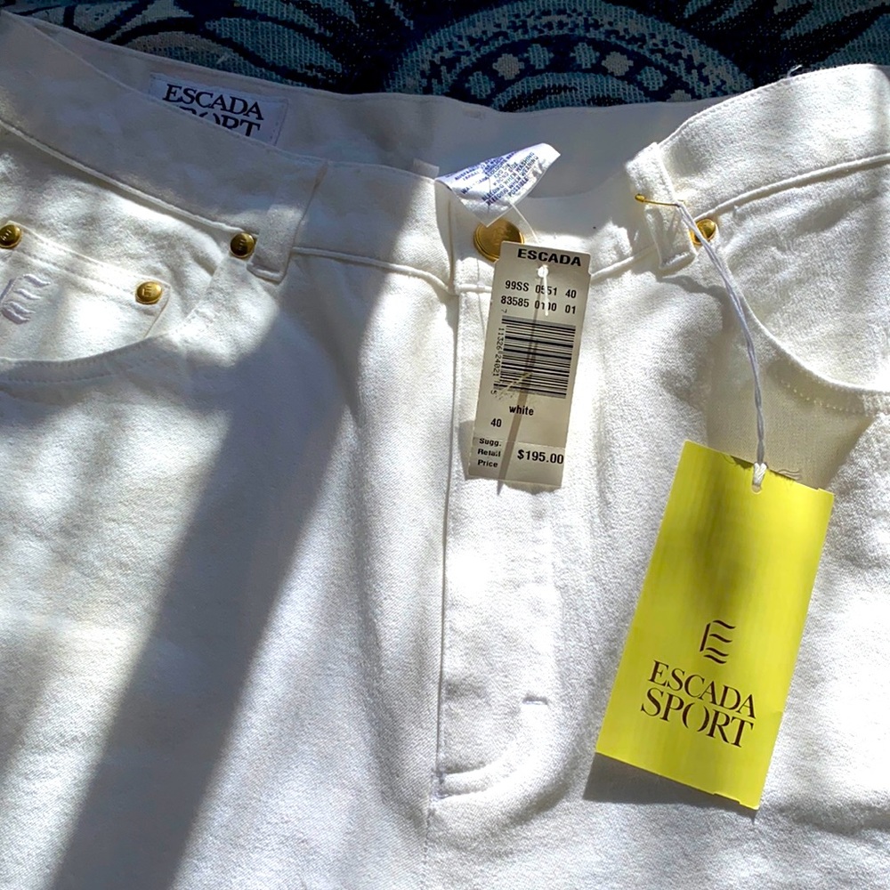 ESCADA SPORT WHITE JEANS